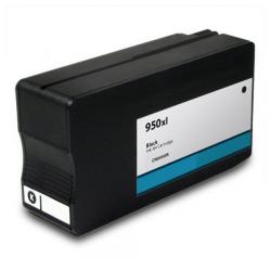 Remanufactured HP CN045AN (HP 950XL) inkjet cartridge - high capacity black (FULL INK LEVEL SHOWN)
