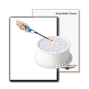 Burn-Away Frosting Sheets (blank)