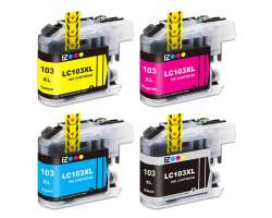 Compatible inkjet cartridges Multipack for Brother LC103 - 4 pack