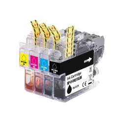 Compatible inkjet cartridges Multipack for Brother LC401XL - 4 pack