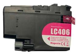 Compatible inkjet cartridge for Brother LC406M - magenta