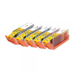 Compatible inkjet cartridges Multipack for Canon CLI-251 XL / PGI-250 XL - 5 pack