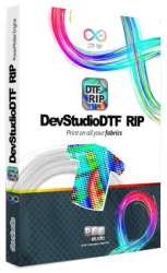 DevStudio DTF RIP V8 for A0+ Size Printers (up to 44 inches): RIP software designed for printing with DTF technology