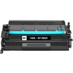 Compatible HP W1480A (148A) toner cartridge - WITH CHIP - high capacity black