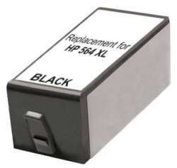 Remanufactured HP CB321WN (HP 564XL) inkjet cartridge - high capacity black