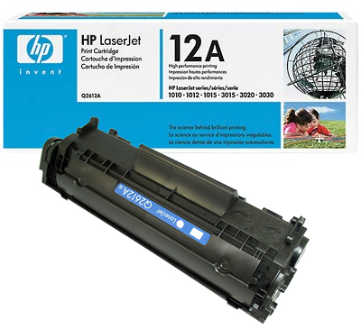 Machu Picchu Kassér Træde tilbage Original HP Q2612A (12A) toner cartridge - black - 123 Refills
